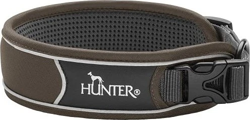 Hunter Divo Hundehalsung, Nylon, S, braun