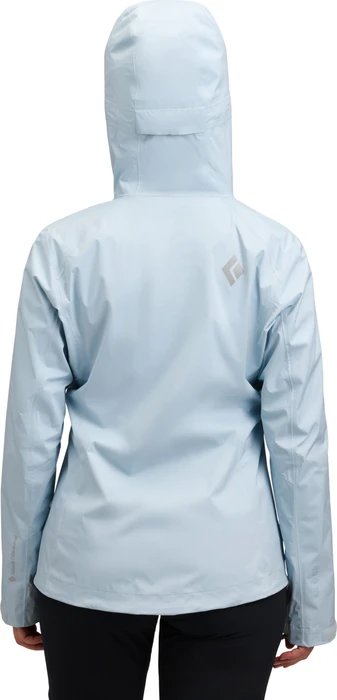 Black Diamond FineLine Stretch Rain Shell Funktionsjacke fog blue (Damen)