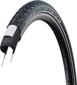 Schwalbe Delta Cruiser Plus 26x1.375" Green Compound Reifen whitewall/reflex