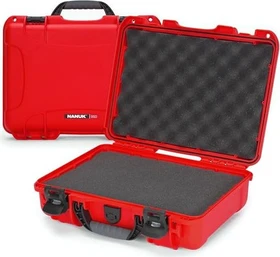 Nanuk 910 Schutzkoffer mit Schaumstoff rot