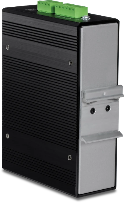 TRENDnet TI Hardened Industrial Railmount Gigabit Managed Switch, 4x RJ-45, 2x SFP, 360W PoE++