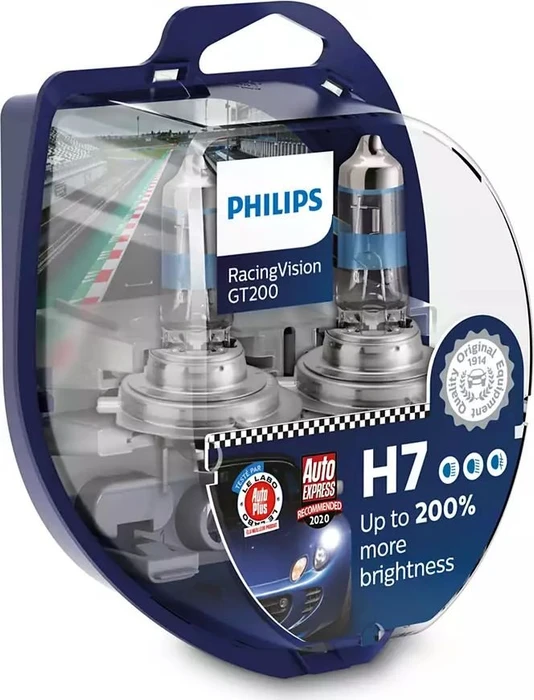 Philips RacingVision GT200 H7 55W, 2er-Pack