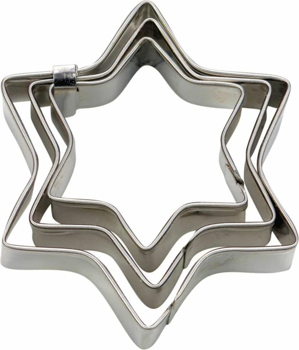 Städter Terrassen-Ausstecher Stern Set, 3-tlg.