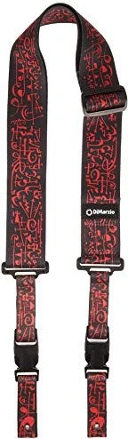 DiMarzio Steve Vai ClipLock Art Strap Black