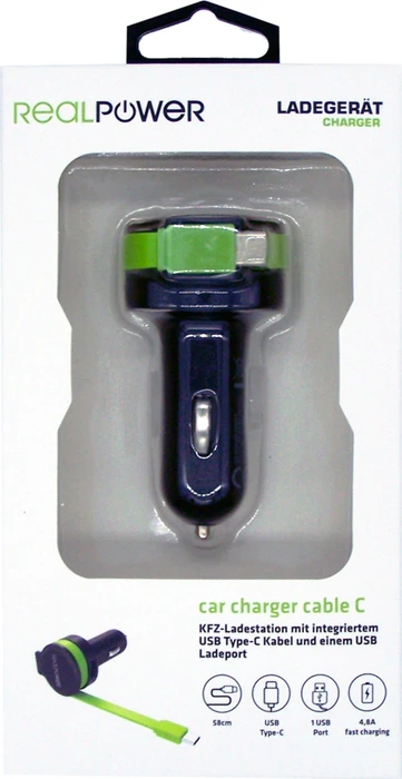 Ultron RealPower Car Charger Cable C