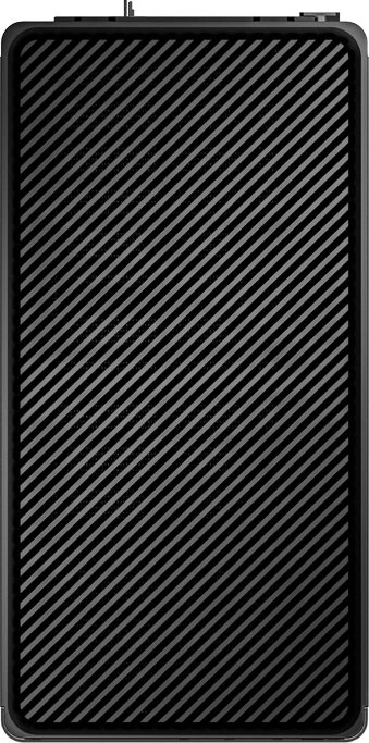Jonsbo D40, schwarz, Glasfenster