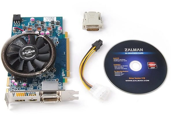Zalman Radeon HD 6770, 1GB GDDR5, 2x DVI, HDMI, DP