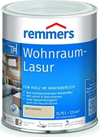 Remmers Wohnraum-Lasur innen antikgrau, 750ml