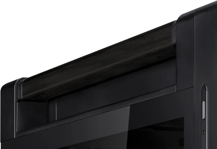 ASUS ProArt PA602 Wood Edition, schwarz/braun, Tempered Glass Panel, Glasfenster
