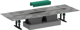 Hansgrohe RainDrain uBox universal Grundkörper Komplett-Set, Kunststoff/edelstahl