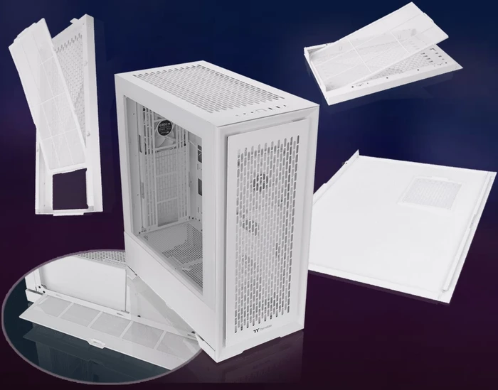 Thermaltake CTE T500 Air Snow, weiß, Glasfenster