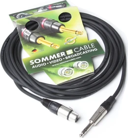 Sommer Cable Stage 22 Highflex SG05 schwarz 5.0m