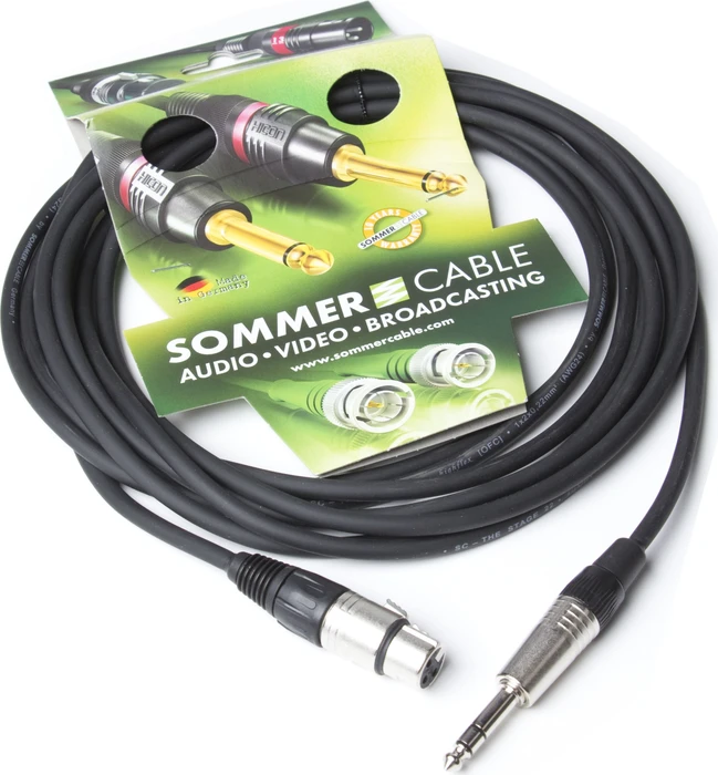 Sommer Cable Stage 22 Highflex SG05 schwarz 5.0m