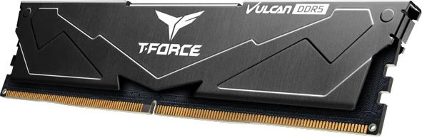 TeamGroup T-Force VULCAN schwarz UDIMM 32GB Kit, DDR5-6000, CL38-38-38-78, X8