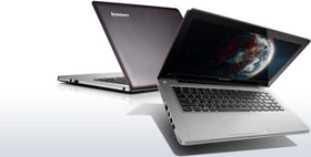 Lenovo IdeaPad U310, grau, Core i3-3217U, 4GB RAM, 24GB SSD, 500GB HDD, PL