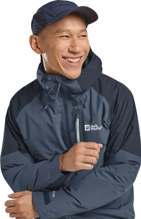 Jack Wolfskin Eagle Peak 2l Funktionsjacke midnight sky (Herren)