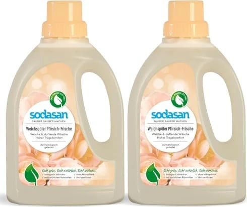 Sodasan Pfirsich-Frische Weichspüler, 750ml