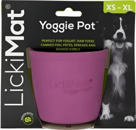 LickiMat Yoggie Pot, violett