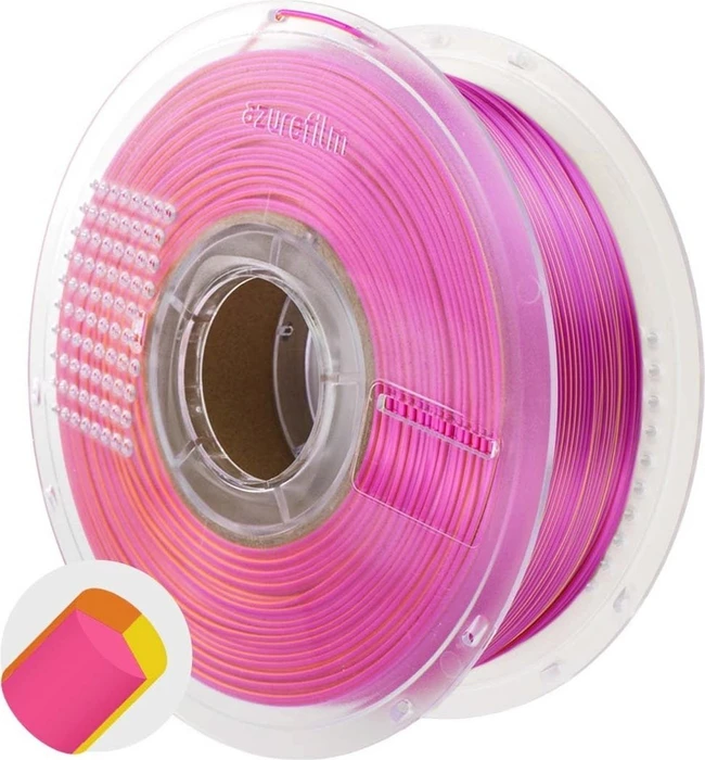 AzureFilm PLA Silk, Tri Color Sunset Blaze, Spule, 1.75mm