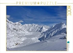 Calvendo Ein Motiv aus dem Kalender Der Grosse Aletschgletscher ist der flächenmässig grösste und längste Gletscher der Alpen