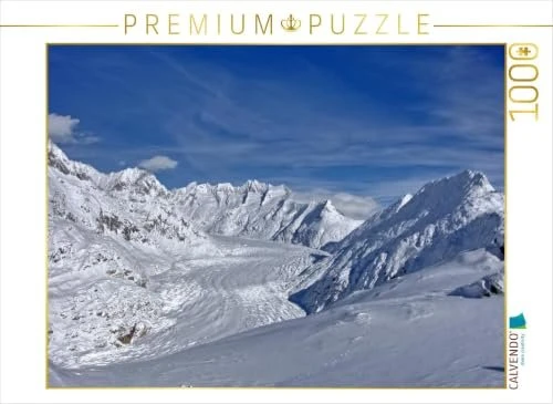 Calvendo Ein Motiv aus dem Kalender Der Grosse Aletschgletscher ist der flächenmässig grösste und längste Gletscher der Alpen