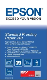 Epson S045112 Standard Proofing Papier semimatt, 24", 240g/m², 15.2m
