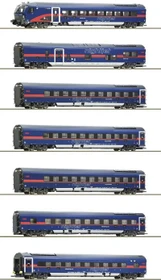 Roco - Spur H0 Personenwagen - Nightjet ÖBB 7-tlg.