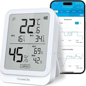 Govee Bluetooth Thermometer mit Hygrosensor Innen, digital