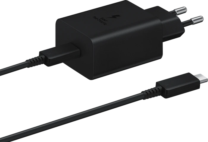 Samsung Schnellladeadapter mit Datenkabel (USB Type-C, 45 Watt) schwarz