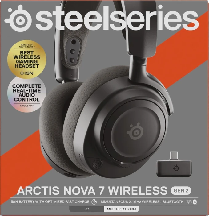 SteelSeries Arctis Nova 7 Wireless Gen 2 schwarz