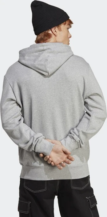 adidas Essentials French Terry Big Logo Hoodie medium grey heather (Herren)