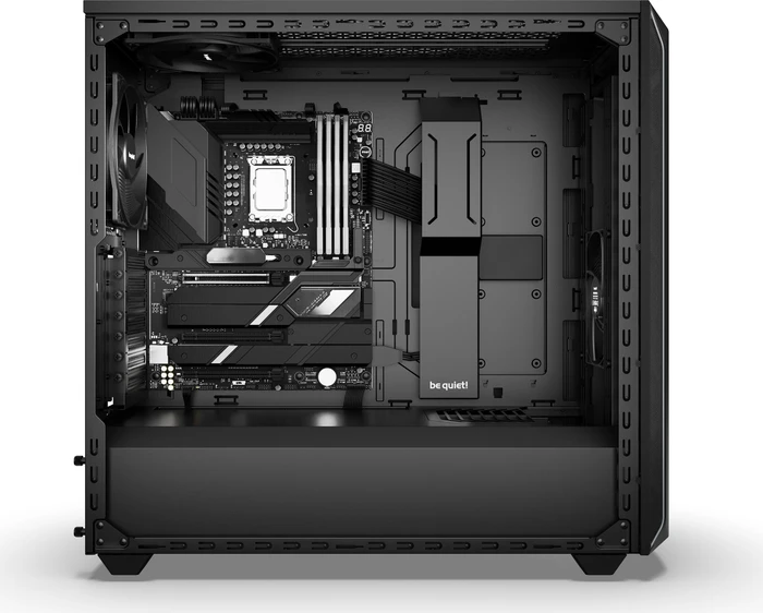 be quiet! Shadow Base 800 DX Black, Glasfenster, schallgedämmt