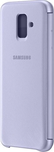 Samsung Flip Wallet für Galaxy A6 (2018) violett