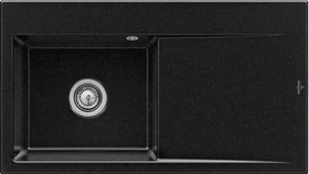 Villeroy & Boch Subway Style 50 Einbau Becken links chromite