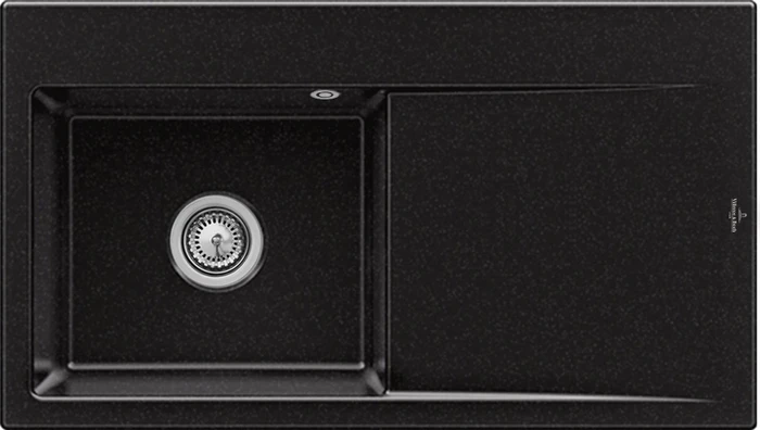 Villeroy & Boch Subway Style 50 Einbau Becken links chromite