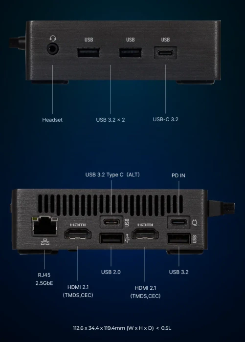 GIGABYTE Brix GB-BRU5-225H