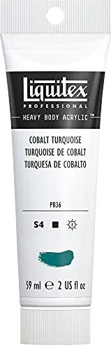 Liquitex Professional Heavy Body Acrylic cobalt turquoise, 59ml