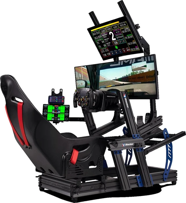 Next Level Racing Elite Direct Mount Overhead Monitor Add-On, Black Edition