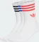 adidas 3-Streifen Crew Socken white/lucid red/lucid blue, 3 Paare Vorschaubild