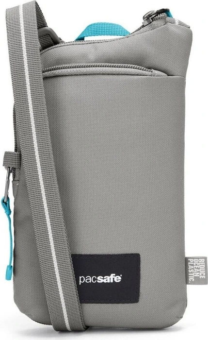 Pacsafe GO Anti-Theft Tech Crossbody Umhängetasche stone