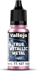 Vallejo True Metallic Metal Light crimson magenta, 18ml