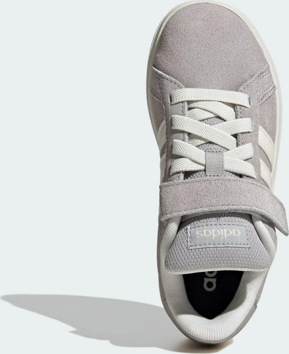 adidas Grand Court 00S grey two/off white/gum (Junior)
