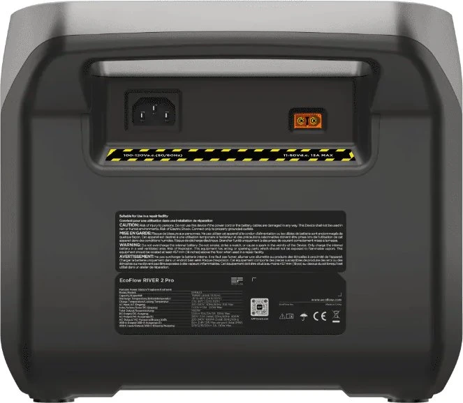 EcoFlow River 2 Pro Power Station Solargenerator, 768Wh