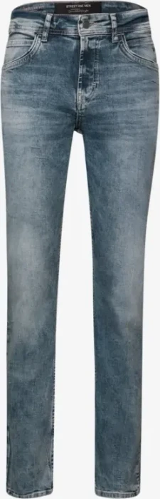 Street One Surfer Jeans soft greencast random wash (Herren)