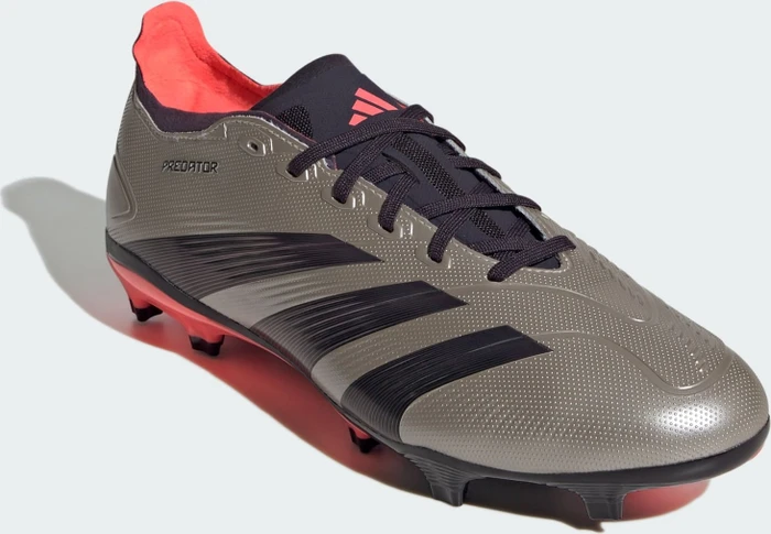 adidas Predator League FG platinum metallic/aurora black/turbo (Herren)