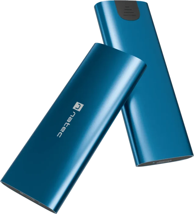Natec Rhino M.2 NVMe Lite, Horizon Blue, USB-C 3.1