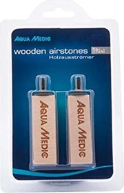 Aqua Medic Lindenholzausströmer zur Sauerstoffversorgung oder für Eiweißabschäumer, mini, 57x15x15mm, 2er-Pack
