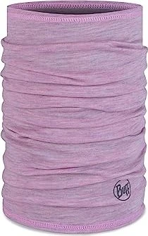 Buff Merino Lightweight Schlauchtuch solid pansy