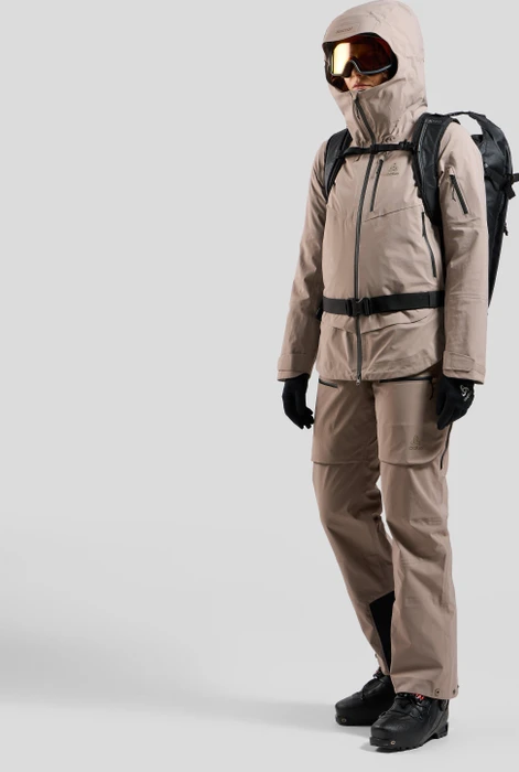 Odlo X-Alp 3L Hardshell Skihose lang cinder (Damen)