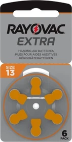 Rayovac Acoustic Extra 13 (PR48/PR754), 6er-Pack